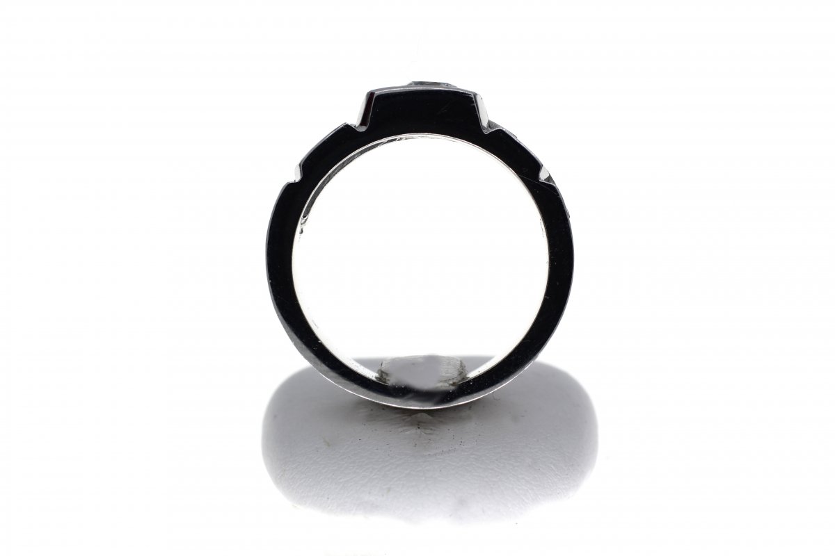 Eliro Ring Zwaar Witgoud 0.50 crt.